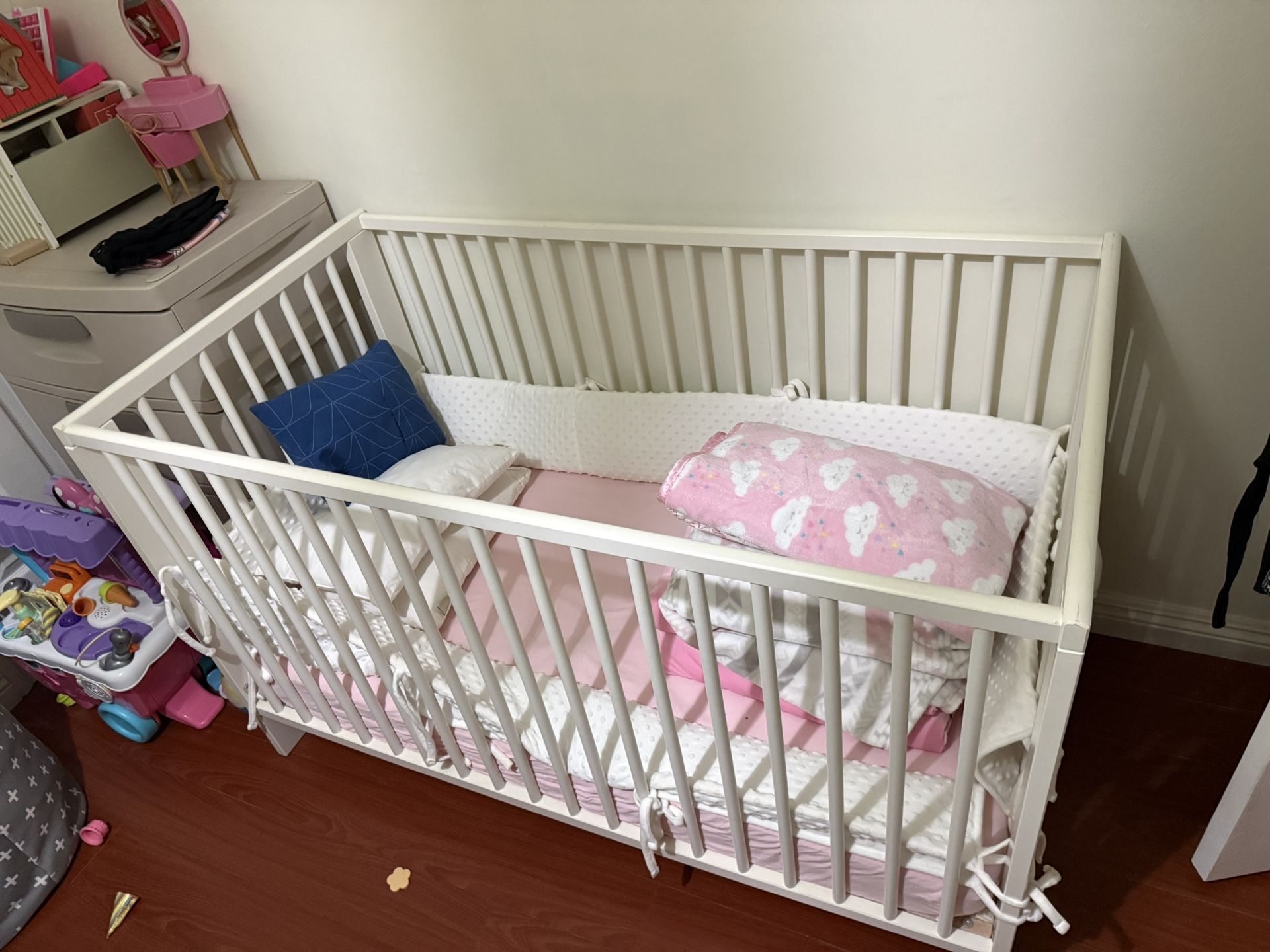 Ikea Baby Crib + Matress