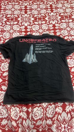 Y2K SR-71 Blackbird Shirt