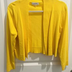 Calvin Klein 3/4 Sleeve Bolero Sweater