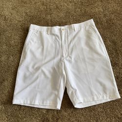 White PGA Tour golf shorts; perfect condition