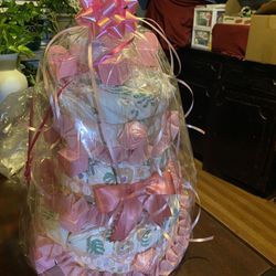 Diaper Cake -Pastel De Pañales#Babyshower