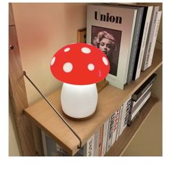 Glass Mushroom Lamp