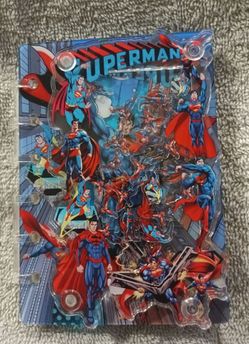 New Superman Refillable Shaker Notebook