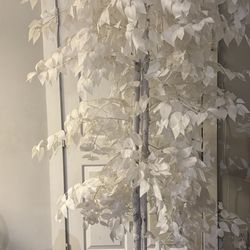 White Artificial plant 