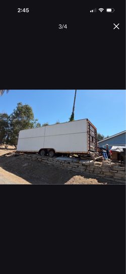 Large Enclosed Cargo Trailer