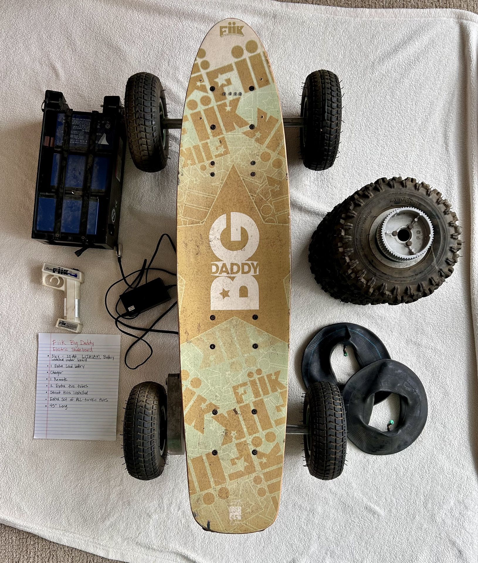Fiik Big Daddy Electric Skateboard