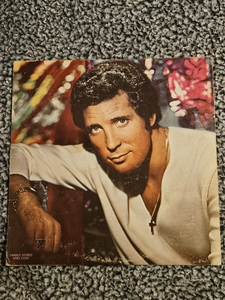 Vintage LP Vinyl Midcentury Record ALBUM Tom Jones