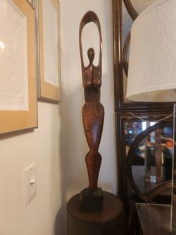 African Woman Sculpture