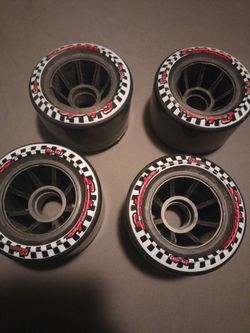 Longboard wheels.