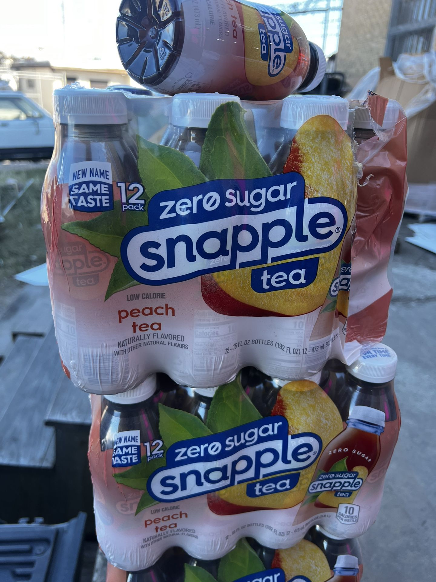 Snapple,box Of Chips 