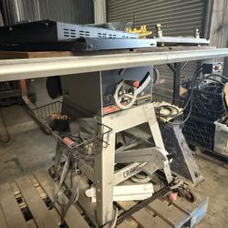 10” craftsman table saw