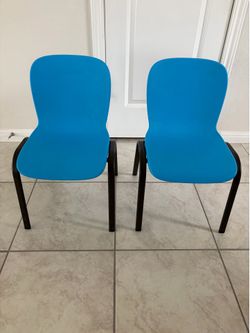 Set of 2 Lifetime Kids Stacking Chairs