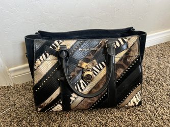 Animal Print Michael Kors Hand Bag