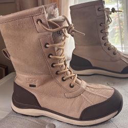 New UGG adirondack boot waterproof dry tech lace up size 10