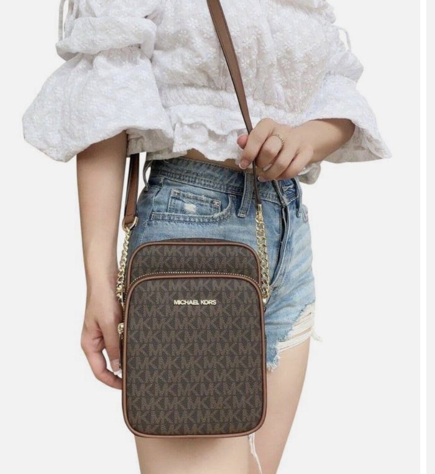 Michael Kors Brown Messenger Purse