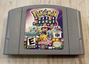 Pokemon Puzzle League Nintendo 64 Video Game