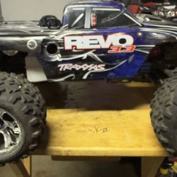 Traxxas Revo 3.3 Nitro Monster Rc Truck 4x4 