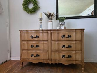 French Provincial Wide Dresser
