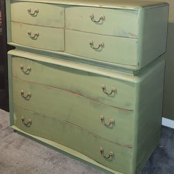 Vintage Mid Century Kent Coffey The Penthouse Chest On Chest, Chest of Drawers