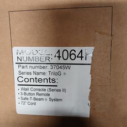 Genie model 4064H Garage Door opener.