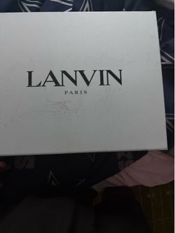 Lanvin Curb Sneaker “Denim Effect”