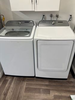 Samsung washer and dryer
