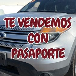 CARROS EN PAGOS.  TE AYUDAMOS CON PASAPORTE  469 254 4978