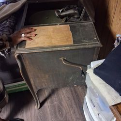 Old Phonograph Record Player