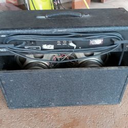 Custom 212 Guitar Cabinet Giant Speaker Sounds Great
