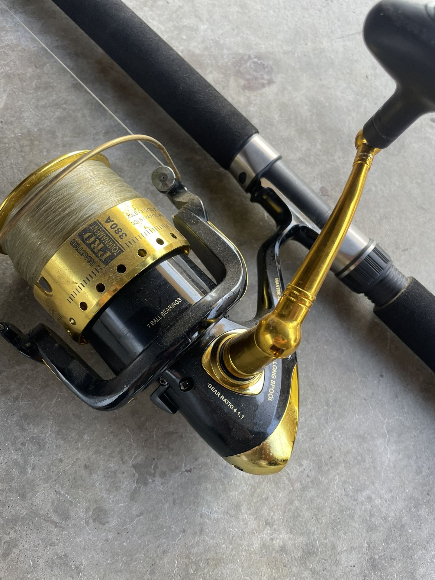Salt, Water Fishing Pole $60