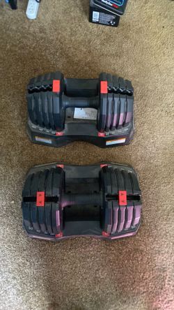 Weider Adjustable Dumbbells