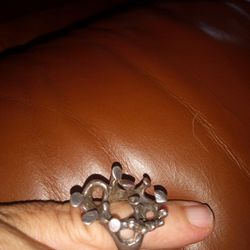 Vintage Taxco Silver Ring Pre Columbian Inspired 