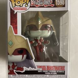 Elemental Hero Burstinatrix Funko Pop! #1598 w/ Protector