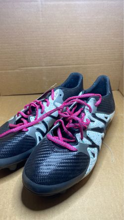 $25 FIRM, ADIDAS SOCCER CLEATS SIZE 9