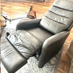 Genuine Leather Recliner 