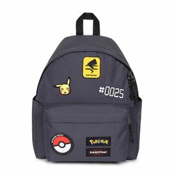 Pokemon x Eastpak Day Pak'r Patches Grey Gray 24L Backpack NWT