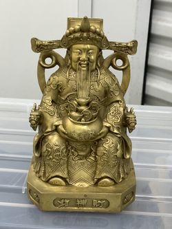 Chinese Abundance Table Top Statues