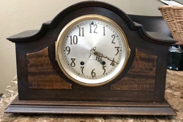 Vintage Seth Thomas Electric Mantle Clock Lowell READ