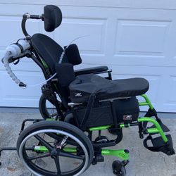 Quickie Iris Tilt Wheelchair 