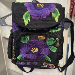 Mexican Embroidered Backpack