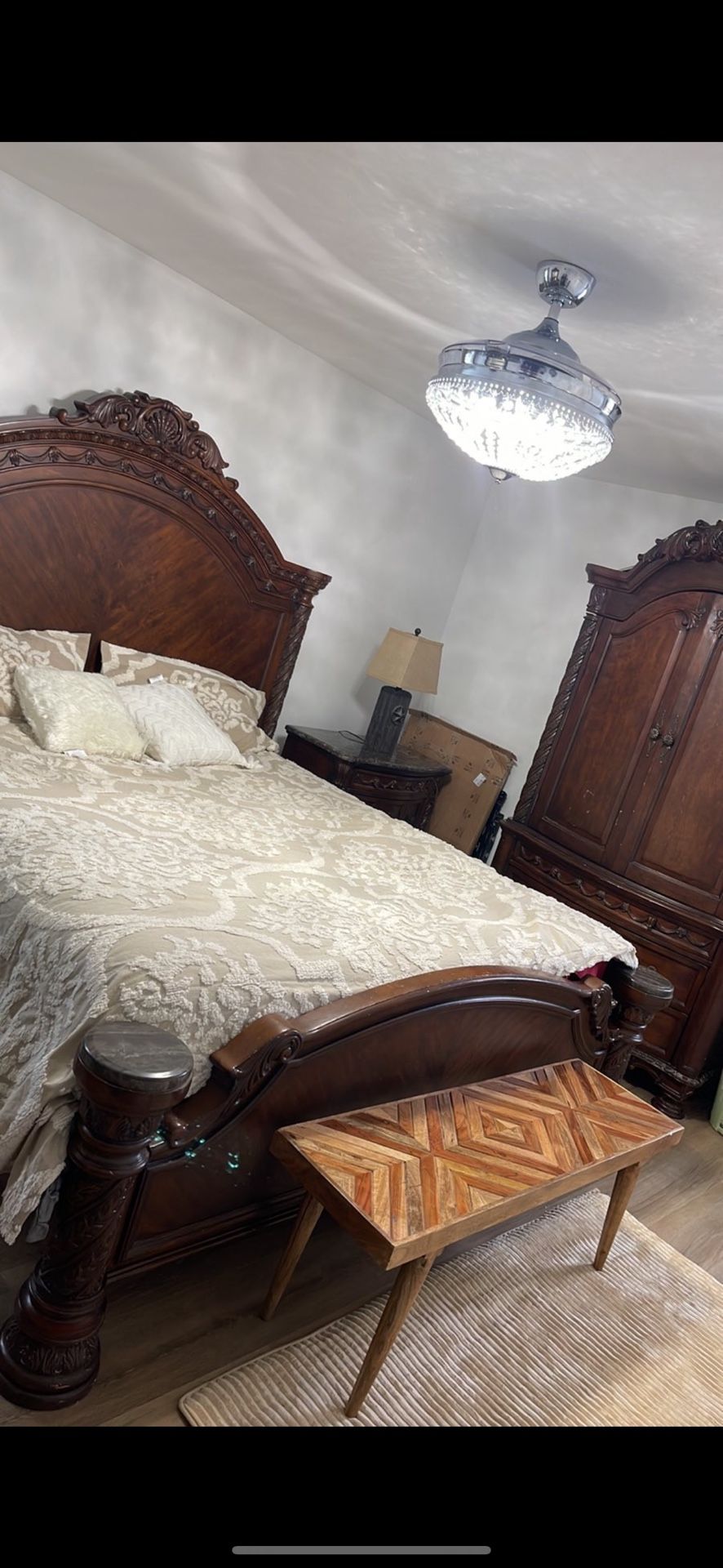 Ashley King Size Bedroom Set North Shore Collection