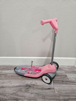 Radio Flyer My 1st Scooter Sparkle, 3 Wheels, Pink, Toddlers, 4.5 lbs.