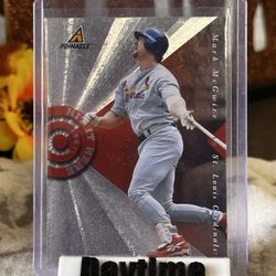 1998 Pinnacle #8 Mark McGwire Hit it Here Samples