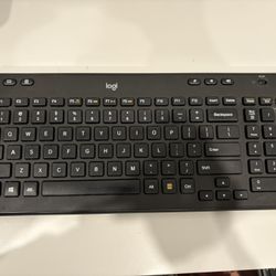 Logitech K360 Wireless Keyboard (No USB Receiver)