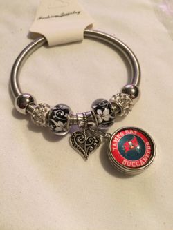 Tampa Bay Buccaneers Charm Bracelet