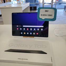 Samsung Galaxy Tab S9 Ultra New  - Pay $1 DOWN AVAILABLE - NO CREDIT NEEDED
