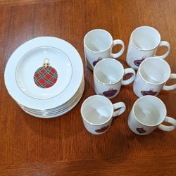 Christmas Dishes NEW 