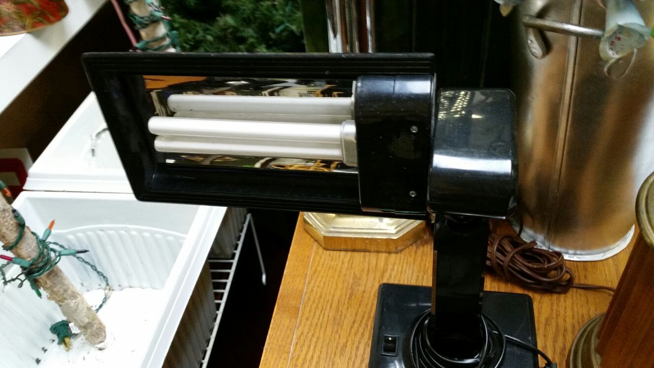 Desk lamp.