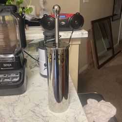 Aluminum Toilet Brush 