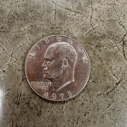 Vintage 1978 Eisenhower Dollar – No Mint Mark – Collector’s Piece (BO)